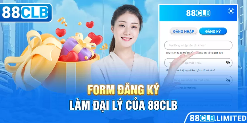 Form đăng ký làm đại lý của 88CLB