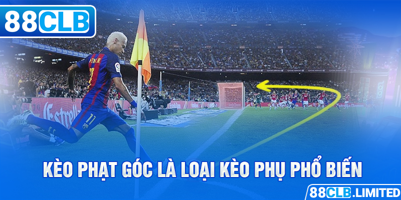 Kèo phạt góc là loại kèo phụ phổ biến